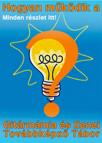 Hogyan működik a Gitármánia és Zenei Továbbképző Tábor